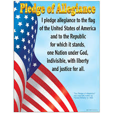 Pledge of Allegiance Learning Chart 17x22 [T38004]