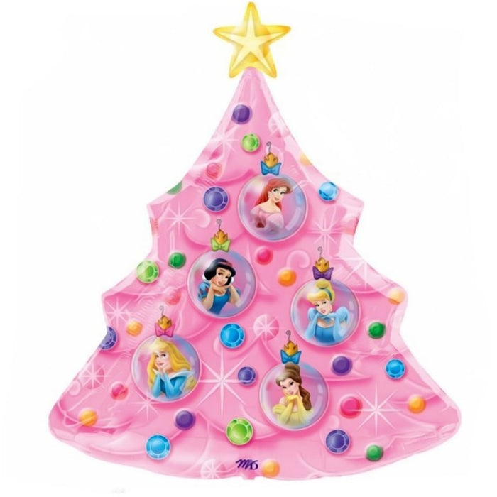 Disney Princess Christmas Tree 27 Inch Mylar Balloon [10247]