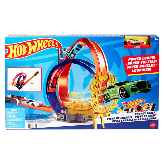 Hot Wheels Energy Track Set With Car [20346]