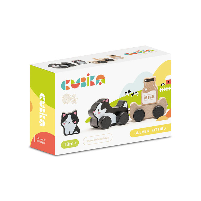 Cubika Wooden Toy Clever Kitties [20300]
