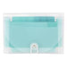 Plastic Polypropylene Accordion Expanding File, 13 Pocket, Expansion 6", Nonstandard size, Teal, Pack of 1 [ODFN1368671]