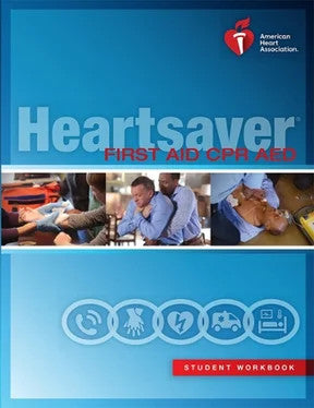 Heartsaver First Aid CPR AED Student Workbook1st edition [USED GOOD] [9781616694241]