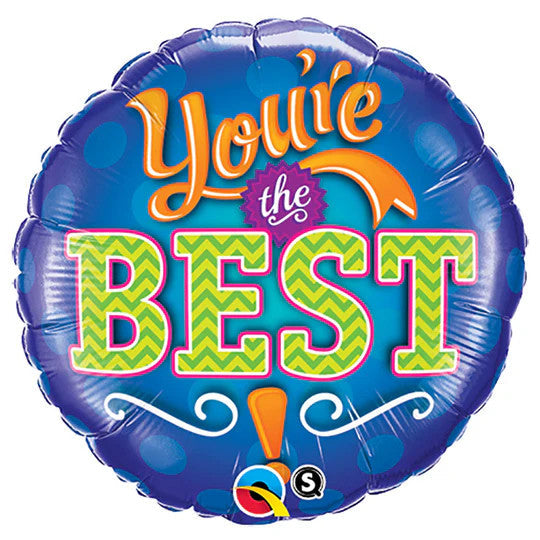 You're the Best 18 Inch Foil Mylar Balloon [11829]