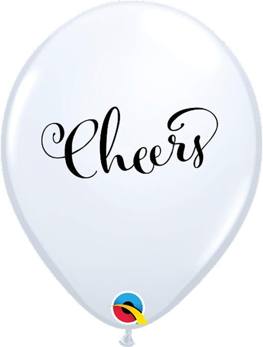 Qualatex Cheers White 11 Inch Latex [88206]