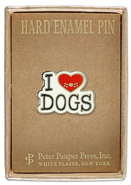 Hard Enamel Pin - I Love Dogs [PPP5228]