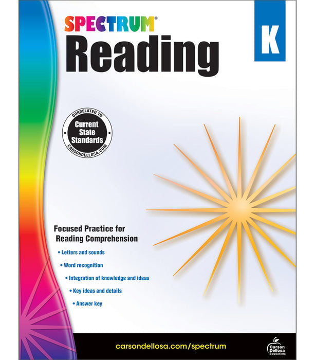 Spectrum Reading Book GRADE K [CD704578]